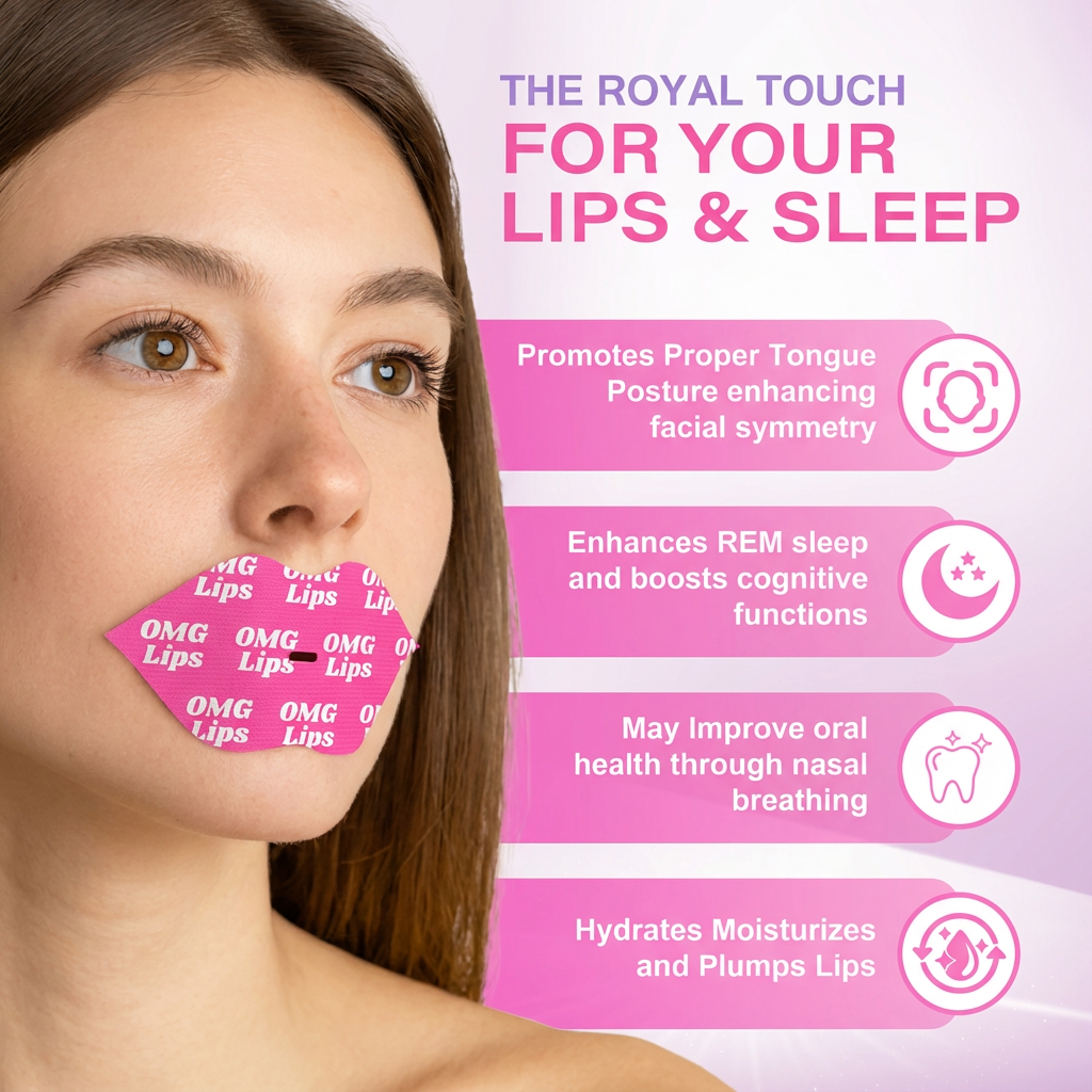 OMG Lips Hydrating Collagen Mouth Tape