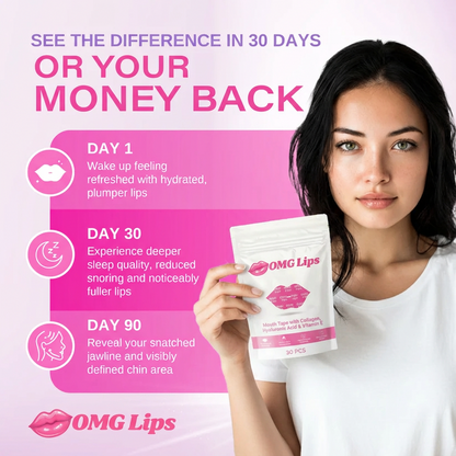 OMG Lips Hydrating Collagen Mouth Tape