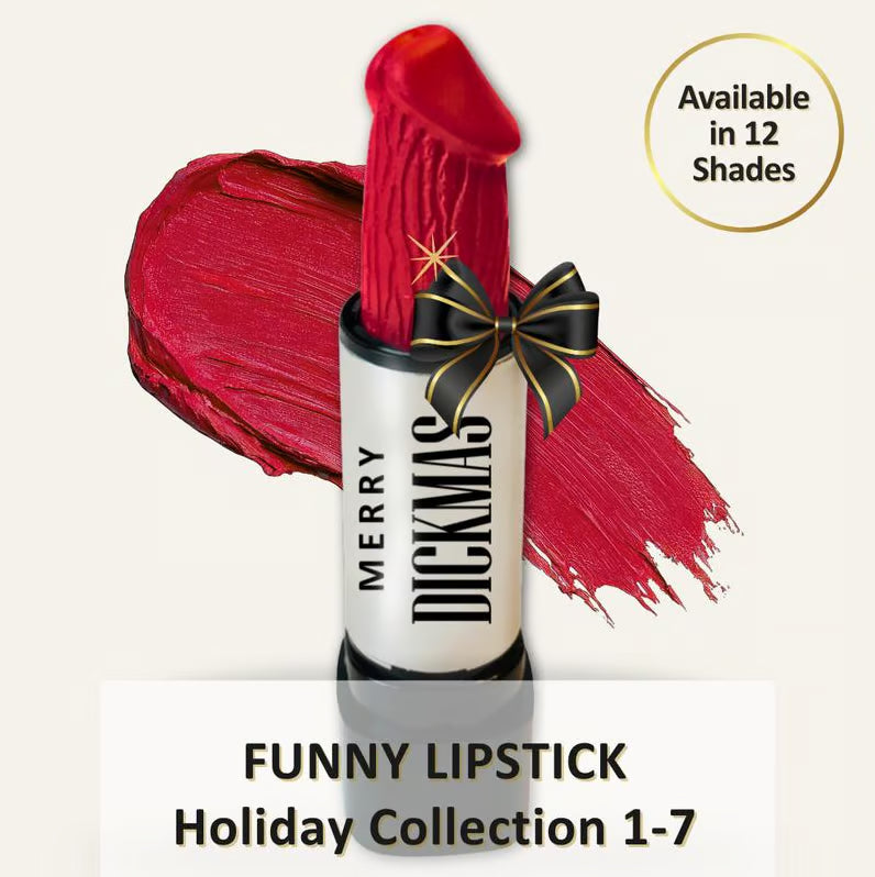 Merry Dickmas Lipstick Holiday Collection
